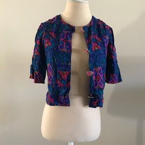 Vintage 80s Crop Cardigan